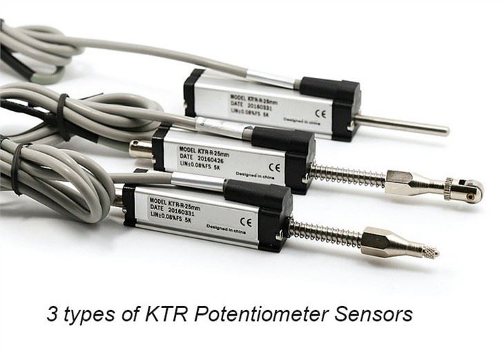 Linearer Potentiometer-Wegsensor